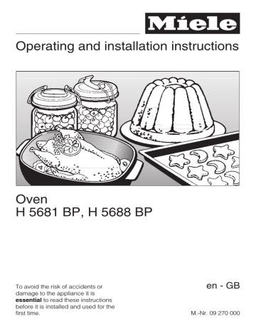 Miele H 4130 Manual pdf manual